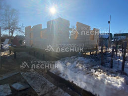 Дом 6х6 из бруса под усадку в СТ Южный