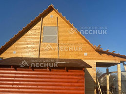 Дом 6х6 из бруса под усадку в СТ Южный