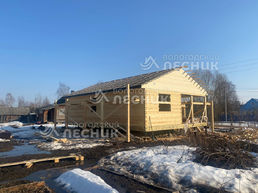 Дом 12х8 из сухого бруса в г. Дно