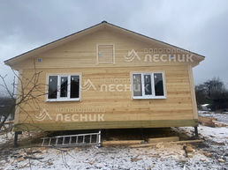 Дом 12х8 из сухого бруса в г. Дно
