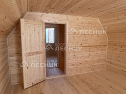 Дом 8х6 из сухого бруса в д. Песочная
