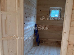 Дом 8х7 из сухого бруса в СНТ Тарасково