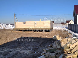 Дом 10х8.5 из сухого из бруса в д. Сенино