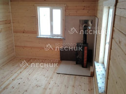 Дом 10х8.5 из сухого из бруса в д. Сенино