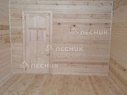 Дом 10х8.5 из сухого из бруса в д. Сенино
