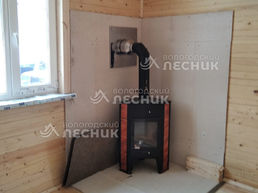 Дом 10х8.5 из сухого из бруса в д. Сенино