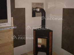 Дом 10х8.5 из сухого из бруса в д. Сенино