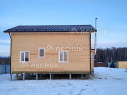 Дом 10х8.5 из сухого из бруса в д. Сенино