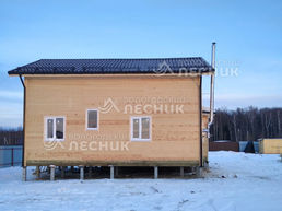 Дом 10х8.5 из сухого из бруса в д. Сенино