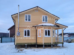 Дом 10х8.5 из сухого из бруса в д. Сенино