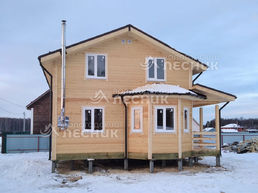 Дом 10х8.5 из сухого из бруса в д. Сенино