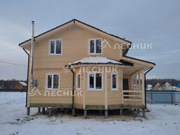 Дом 10х8.5 из сухого из бруса в д. Сенино