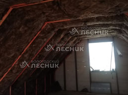 Баня 8х7 из сухого бруса в с. Октябрьское