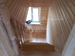 Баня 8х7 из сухого бруса в с. Октябрьское