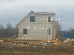 Дом 8х7 из сухого из бруса в д. Головино