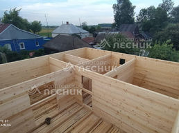 Дом 9х9 из сухого из бруса в Домодедово