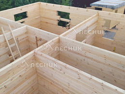 Дом 9х9 из сухого из бруса в Домодедово