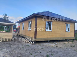 Дом 10х8 из бруса в СНТ Лада
