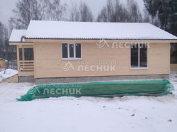 Дом 8.2х10.2 с крыльцом 1.6х2.5 по каркасной технологии в д. Мухино
