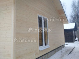 Дом 8.2х10.2 с крыльцом 1.6х2.5 по каркасной технологии в д. Мухино