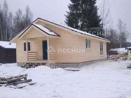 Дом 8.2х10.2 с крыльцом 1.6х2.5 по каркасной технологии в д. Мухино
