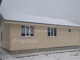 Дом 8.2х10.2 с крыльцом 1.6х2.5 по каркасной технологии в д. Мухино