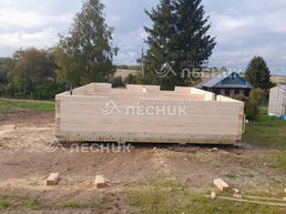 Дом 6х8 из сухого бруса в д. Филино