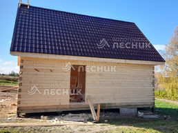 Дом 6х8 из сухого бруса в д. Филино