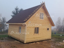 Дом 6х8 из сухого бруса в д. Филино