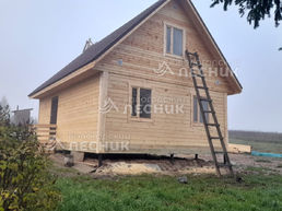 Дом 6х8 из сухого бруса в д. Филино