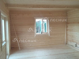 Дом 7х9 из сухого бруса в г. Дорогобуж