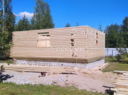 Дом 6х8 из бруса в Луга 4