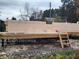 Дом 9х6 из бруса в СНТ Луч
