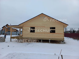 Дом 10.5х9.5 под усадку в д. Песчаное