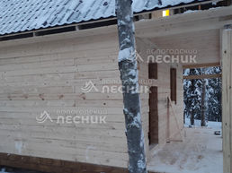 Баня 9х6 из сухого бруса в с.п. Тулома
