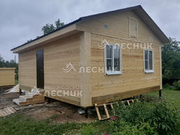 Дом 6х8 под ключ в д. Новая Ситенка