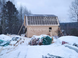 Дом 9х8 из сухого бруса под ключ в д. Жарки