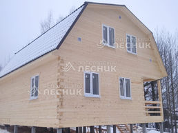 Дом 9х8 из сухого бруса под ключ в д. Жарки