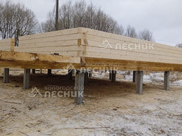 Дом 9х6 из сухого бруса под ключ в г. Гагарин