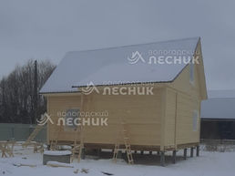 Дом 9х6 из сухого бруса под ключ в г. Гагарин