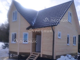 Дом 7х7 из сухого бруса под ключ в КП Новая Екатериновка