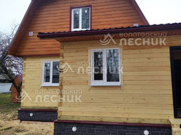 Дом 9.5х8 из сухого бруса под ключ д. Козино