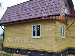 Дом 9.5х8 из сухого бруса под ключ д. Козино
