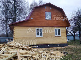 Дом 9.5х8 из сухого бруса под ключ д. Козино