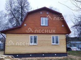 Дом 9.5х8 из сухого бруса под ключ д. Козино