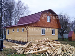 Дом 9.5х8 из сухого бруса под ключ д. Козино