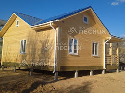 Дом 9х9 из сухого профилированного бруса 200х150 мм под ключ в г. Вельск