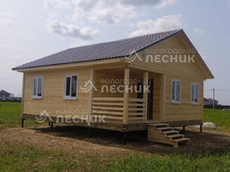 Дом 8х8 из сухого профилированного бруса 150х150 мм под ключ в д. Кузнецово