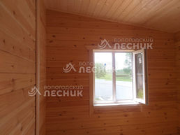 Дом 8х7.5 из профилированного бруса 150х150 мм под ключ в д. Григорьевское