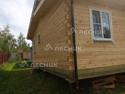 Дом 8х7.5 из профилированного бруса 150х150 мм под ключ в д. Григорьевское